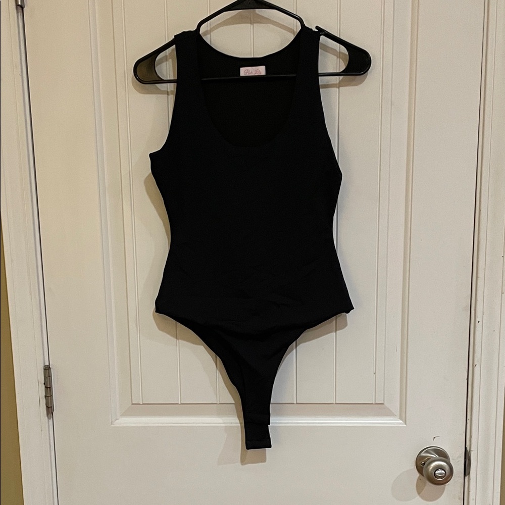 Pink Lily Classic Black small Bodysuit